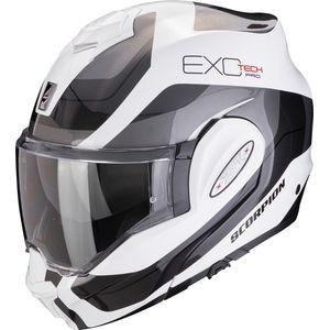 Scorpion Exo-Tech Evo Pro Commuta White-Silver L - Maat L - Helm