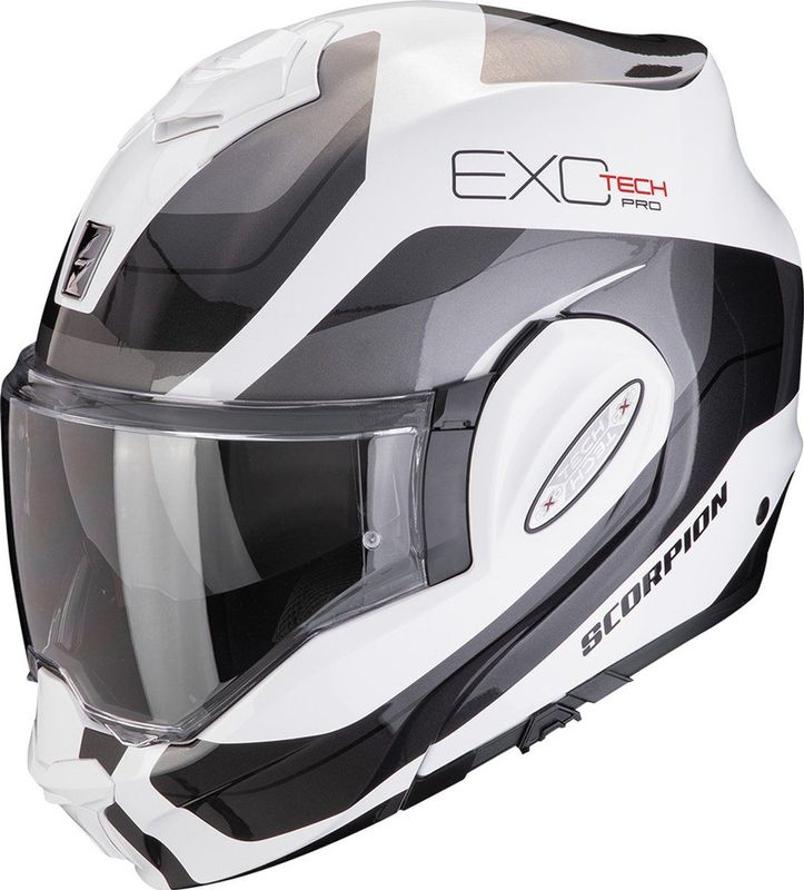 Scorpion EXO-TECH EVO PRO - Modulaire Helm - Zwart