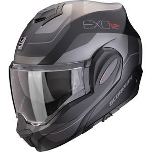 Scorpion - Exo-tech Evo Pro - Modulaire Helm - Zwart - TCT Ultra Materiaal