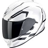 Scorpion - EXO-491 - Integraalhelm - Wit-Zwart - Multilayer EPS - Ventilatiesysteem
