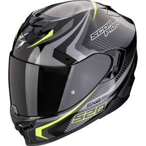 Scorpion EXO-520 EVO AIR TERRA - Zwart/Zilver/Geel