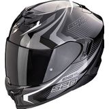 SCORPION - EXO-520 EVO Air Terra - Full Face Helm - Zwart/Zilver/Wit - Polycarbonaat