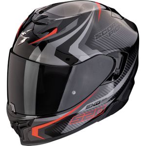 Scorpion - Exo-520 Evo Air - Integraalhelm - Zwart/Zilver/Rood - Polycarbonaat