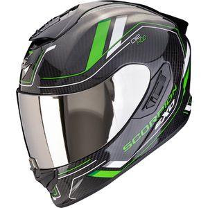 Scorpion Exo 1400 Evo 2 Carbon Air Mirage Black-Green L - Maat L - Helm