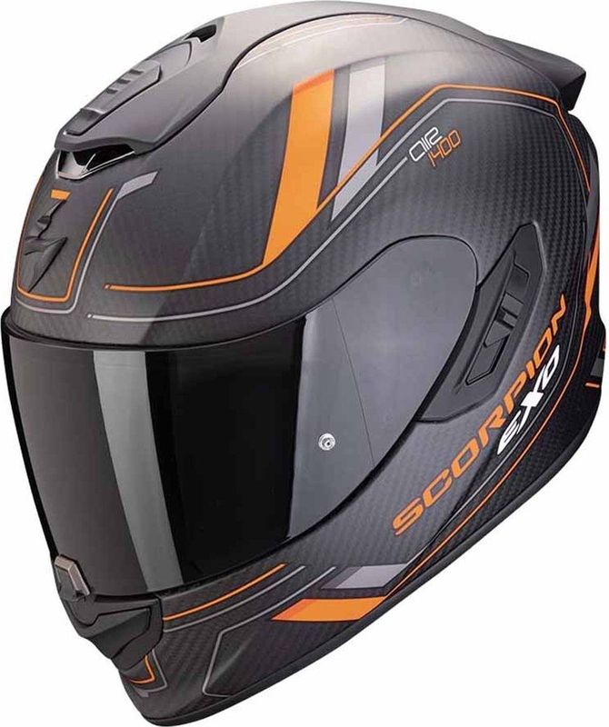 Scorpion EXO-1400 EVO II - Helm - Carbon - Zwart