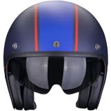 Scorpion - Belfast Evo FC Barcelona - Jethelm - Blauw Mat