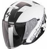 Scorpion - EXO-230 QR - Motorhelm - Wit Mat - Polycarbonaat