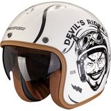 Scorpion Belfast Evo Romeo Cream-Black M - Maat M - Helm
