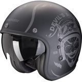 Scorpion - Belfast Evo Romeo - Jethelm - Matt Zwart Zilver - ECE 22.06 Gecertificeerd