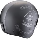 Scorpion - Belfast Evo - Jethelm - Matt Zwart - Zilver - ECE 22.06 Gecertificeerd