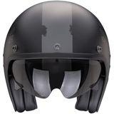 Scorpion - Belfast Evo - Jethelm - Matt Zwart - Zilver - ECE 22.06 Gecertificeerd