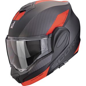 Scorpion Exo-Tech Evo Team Matt Black-Silver-Red