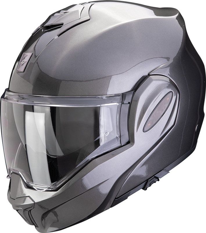 Scorpion - Exo-Tech Evo Pro - Modulaire Helm - Zwart - Kunststof