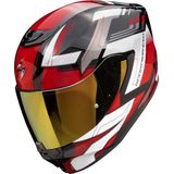 Scorpion - Exo-391 Captor - Integraalhelm - Zwart/Rood - Polycarbonaat
