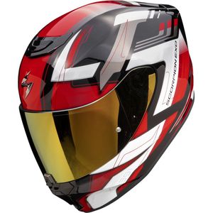 Scorpion EXO-391 Captor Zwart Rood Integraalhelm - Maat XS - Helm
