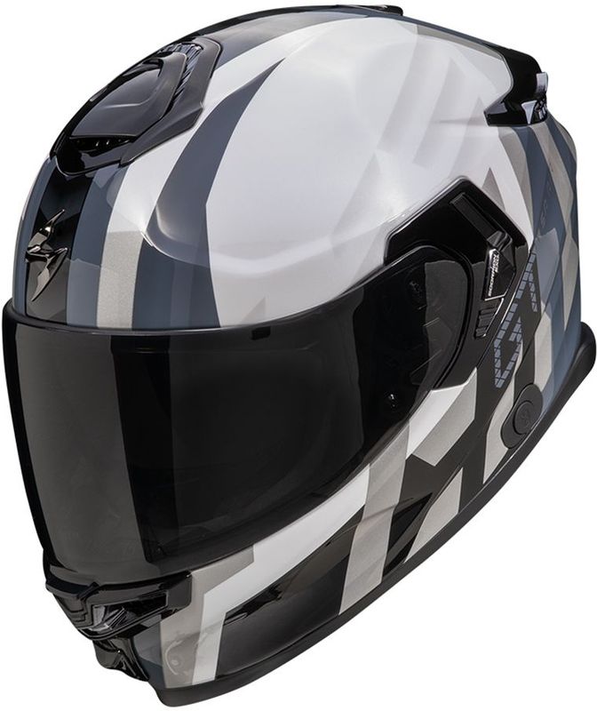 Scorpion - EXO-GT SP AIR - Integraalhelm - Parel Wit Zilver - Composietvezel