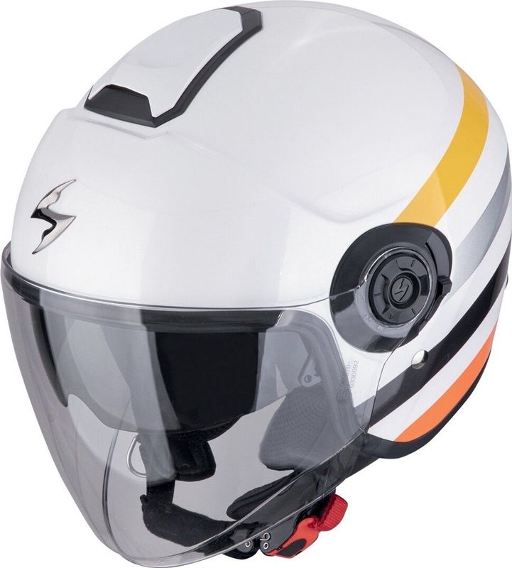 Scorpion - Exo-city Ii Bee - Open Helm - Zwart - KwikWick® Voering