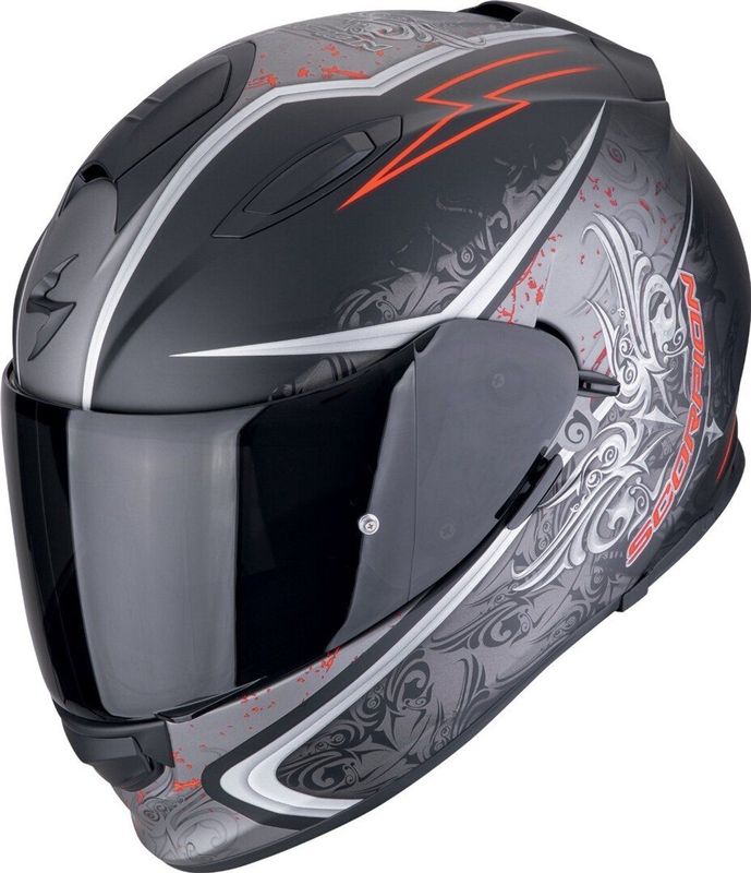 Scorpion - Exo-491 Integraalhelm - Zwart - Meerlaags EPS - Ventilatiesysteem