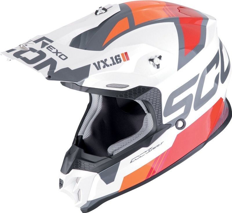 ScorpionEXO - VX-16 EVO Air - Motorhelm - Zwart - Thermoplastisch