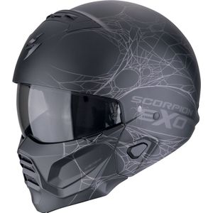 EXO-Combat II - Motorhelm - Zwart - Kunststof