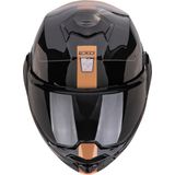 Scorpion - Exo-tech Evo Traveller - Modulaire Helm - Zwart - Kunststof