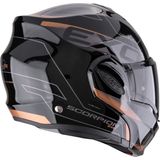 EXO-TECH EVO - Motorhelm - Zwart - Kunststof