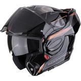 EXO-TECH EVO - Motorhelm - Zwart - Kunststof
