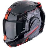Scorpion - Exo-tech Evo Traveller - Modulaire Helm - Zwart - Kunststof