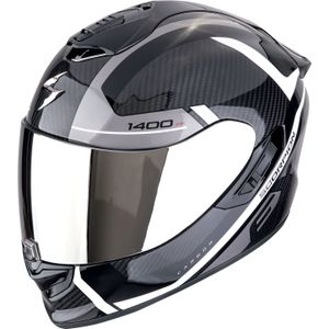Scorpion EXO-1400 Evo Air II Carbon Enko, integraalhelm, Zwart/Zilver/Wit, S