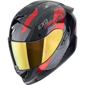 Scorpion Exo-1400 Evo II Air Carbon Pletted Motorhelm