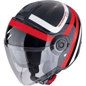 Scorpion - Exo-City II Riva - Open Helm - Zwart - Kunststof