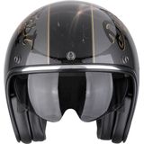 Scorpion - Belfast Evo Drive Fast - Open Helm - Zwart - Polycarbonaat Schaal