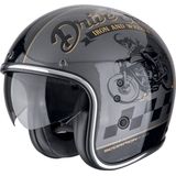 Scorpion - Belfast Evo Drive Fast - Open Helm - Zwart - Polycarbonaat Schaal