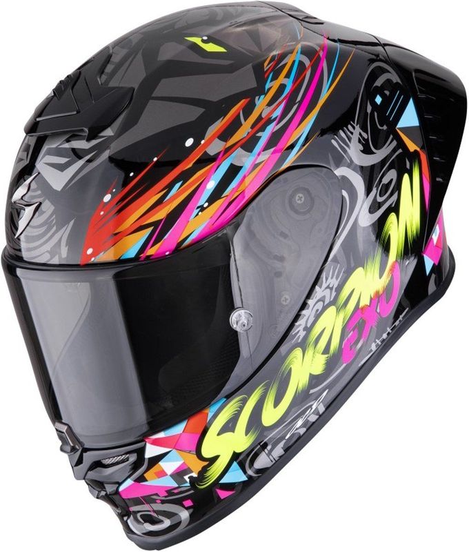 Scorpion - EXO-R1 EVO II Air Savage - Integraalhelm - Zwart - Ultra-TCT