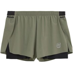 Circle - Legend Short 2in1 M Moss voor Heren - Maat L - Groen