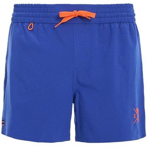 WATTS - Mini Logo - Zwemshort - Blauw - Quick Dry - Met Binnenbroek