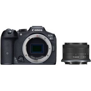 Canon EOS R7 systeemcamera Zwart + RF-S 18-45mm f/4.5-6.3 IS STM