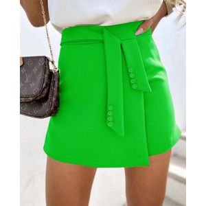 Mooi groen shortje voor dames - one size36/38