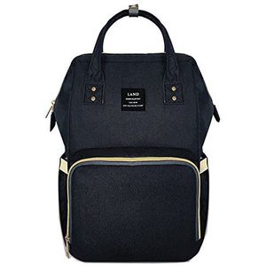 BigForest luiertas rugzak Mummy backpack Travel Bag Multifunction baby Diaper Nappy Changing Black Handbag tote bag