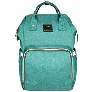 BigForest luiertas rugzak Mummy backpack Travel Bag Multifunction baby Diaper Nappy Changing Light green Handbag tote bag