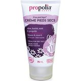 PROPOLIA - Bio - Herstellende voetcrème - Hydrateert, herstelt en voedt - Honing, Propolis, Shea & Lavendel - Gemaakt in Frankrijk - 75 ml