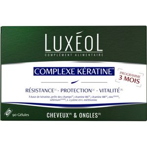Luxéol Keratinecomplex Haar en Nagels 90 Capsules