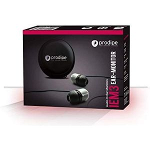 Prodipe IEM3 in-ear oordopjes voor MP3-speler Black