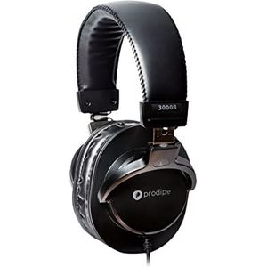 Prodipe 3000B Professional Headphones, Black