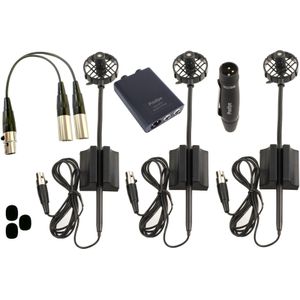 Prodipe AL-21 Microphone for Accordion, Set of 3
