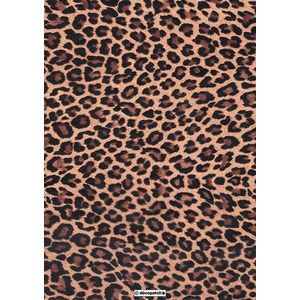 Fda207 Decopatch papier - Bruin - 1 vel - 30x40cm