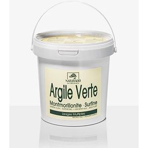 Naturado - Groene Klei Montmorillon - Emmer - Hoogwaardig Product - Voor Huidverzorging
