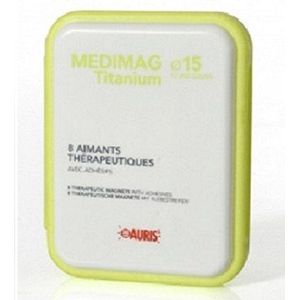 Medische magneten voor pijnbestrijding - Auris Medimag - diameter 15 mm