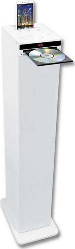 Inovalley - HP32-CD-W - CD/MP3 Speler - Wit - Bluetooth