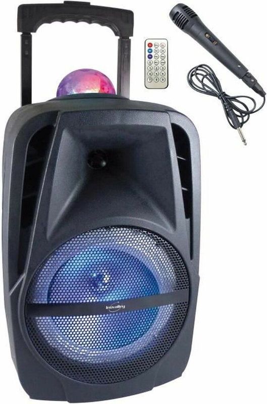 Inovalley - KA116BOWL - Draagbare Luidsprekers - 450 W - Bluetooth en USB-connectiviteit